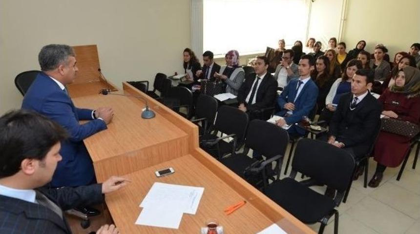 Aday &Ouml;ğretmenlerden, Yeşilyurt Belediyesine Ziyaret