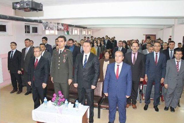 Akdağmadeni İlçesinde İstiklal Marşı’nın Kabulü Kutlandı