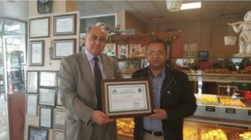 &Ccedil;aycuma&rsquo;da Başarılı İşletmecilere Teşekk&uuml;r Belgesi Verildi