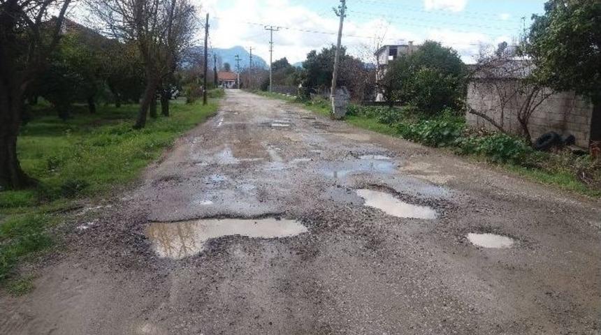 Sığla Yoluna Vatandaşlar Tepkili