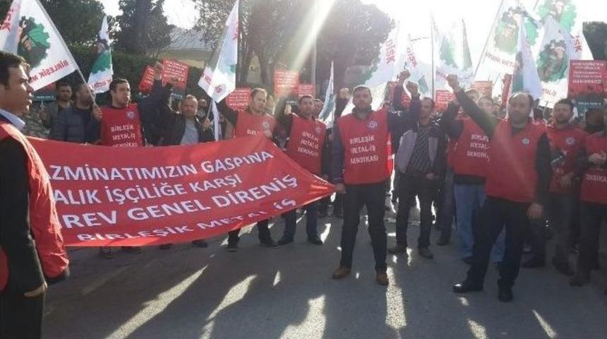 Sendikalar Kıdem Tazminatı İ&ccedil;in Toplandı