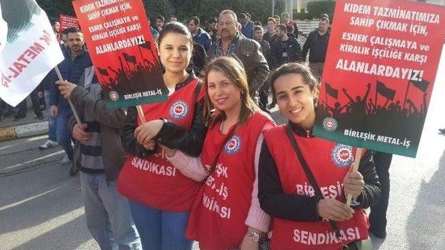 Sendikalar Kıdem Tazminatı İ&ccedil;in Toplandı 1