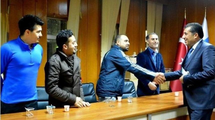 Ceylanpınar Belediyesinden Sporculara Destek