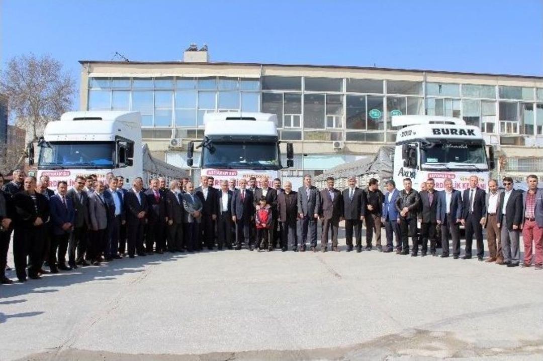 Adıyaman&rsquo;dan &lsquo;kardeşlik Kervanı&rsquo; Yola &Ccedil;ıktı