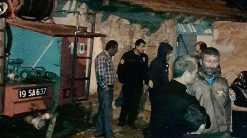 Sungurlu&rsquo;da Ev Yangını