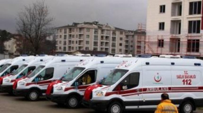 Bartın&rsquo;a 4 Yeni Ambulans