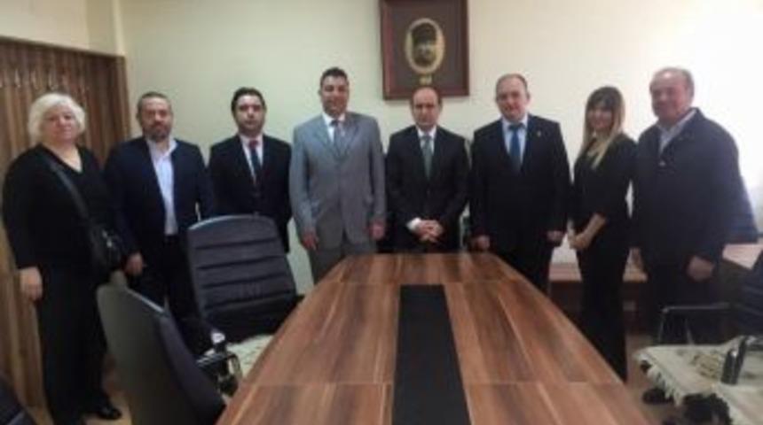 S&ouml;ke Kızılay&rsquo;dan Kaymakam Tahsin Kurtbeyoğlu&rsquo;na Ziyaret