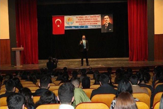 B&uuml;y&uuml;kşehir&rsquo;den, Ygs&rsquo;ye Girecek &Ouml;ğrencilere Motivasyon Semineri 1