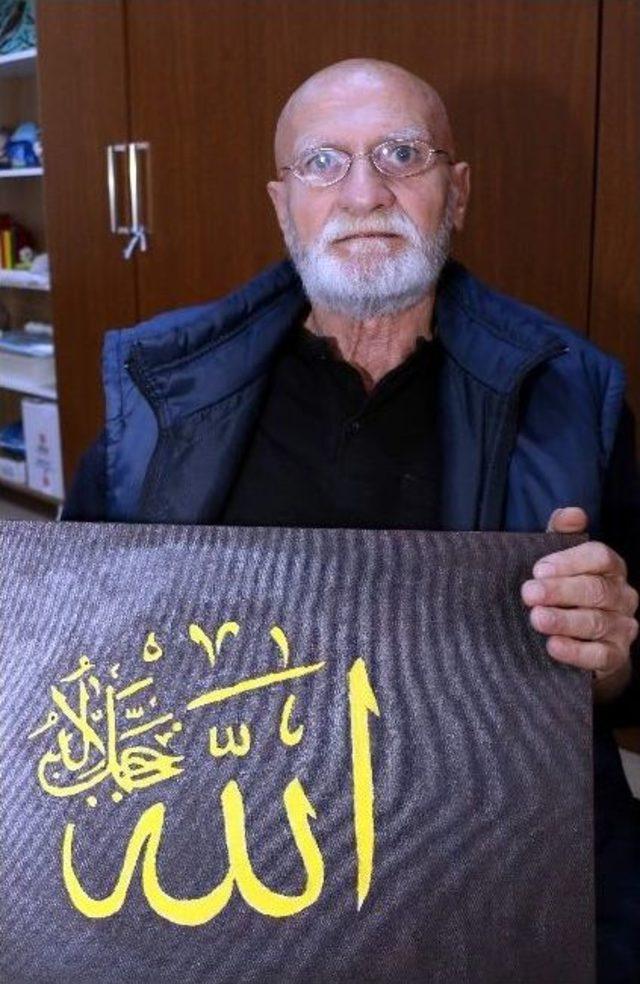 Yaşlıların Ergoterapi Dersinden Sanat Eserleri &Ccedil;ıktı 1