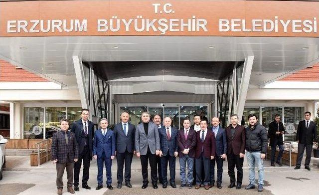 Ak Parti İstanbul İl Başkanı Temurci, Başkan Sekmen’i Ziyaret Etti