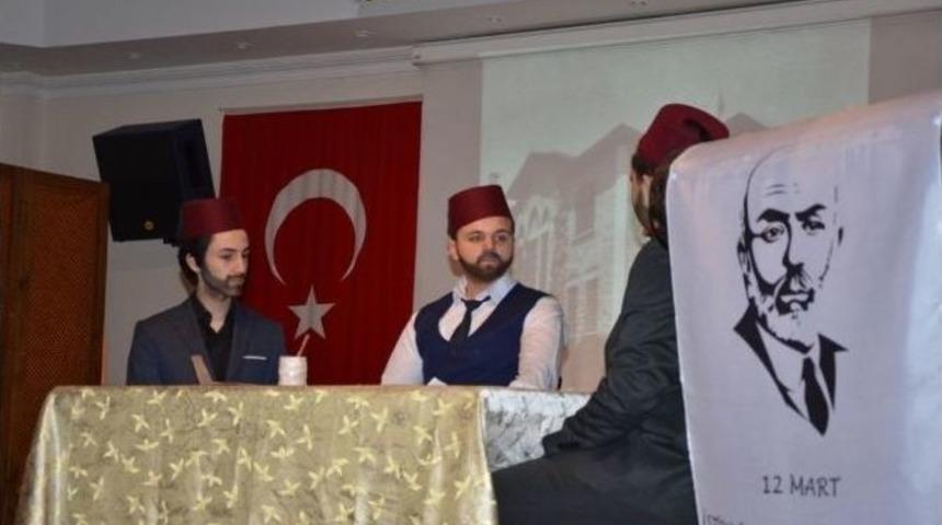 &ldquo; İstiklal Marşı&rsquo;nın Kabul&uuml; Ve Milli Şair&rdquo; Safranbolu&rsquo;da Anıldı