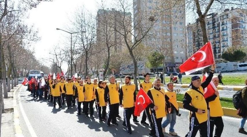 57.alay Y&uuml;r&uuml;y&uuml;ş Komitesi Beylikd&uuml;z&uuml;&rsquo;nden &Ccedil;anakkale&rsquo;ye Uğurlandı