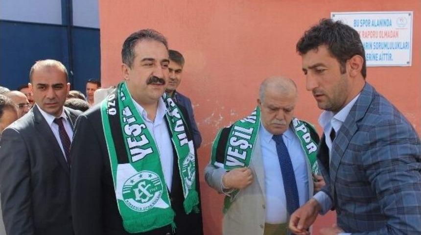 Vali Şent&uuml;rk&rsquo;den Kırşehirspor&rsquo;a Destek S&ouml;z&uuml;