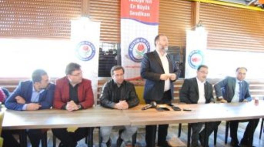 Eğitim Bir-sen Eskişehir Şube Başkanı Muammer Karaman: