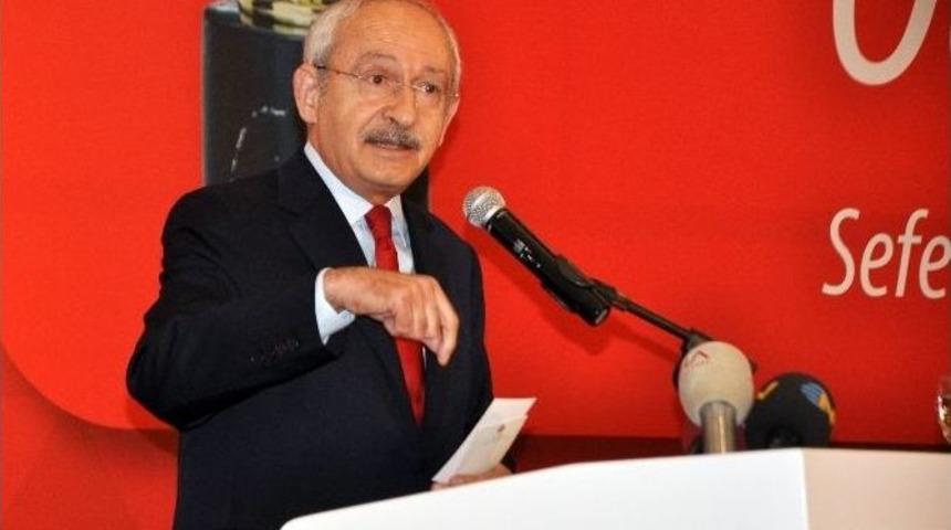 Chp Genel Başkanı Kemal Kılı&ccedil;daroğlu: