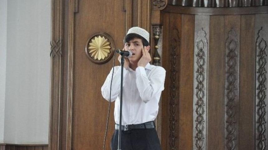 Ezan Ve Hafızlık Yarışması Yapıldı