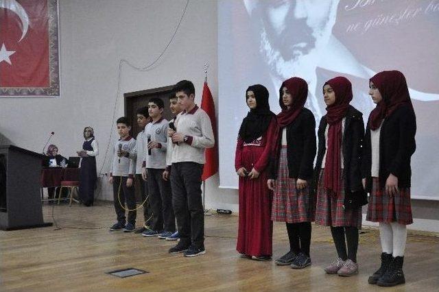 İstiklal Marşı’nın Kabulü Ve Mehmet Akif Ersoy’u Anma Programı Düzenlendi