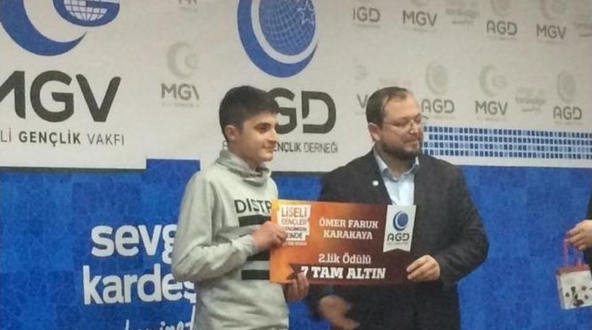 T&uuml;rkiye Geneli Siyer Yarışması İkincisi Kayseri&rsquo;den