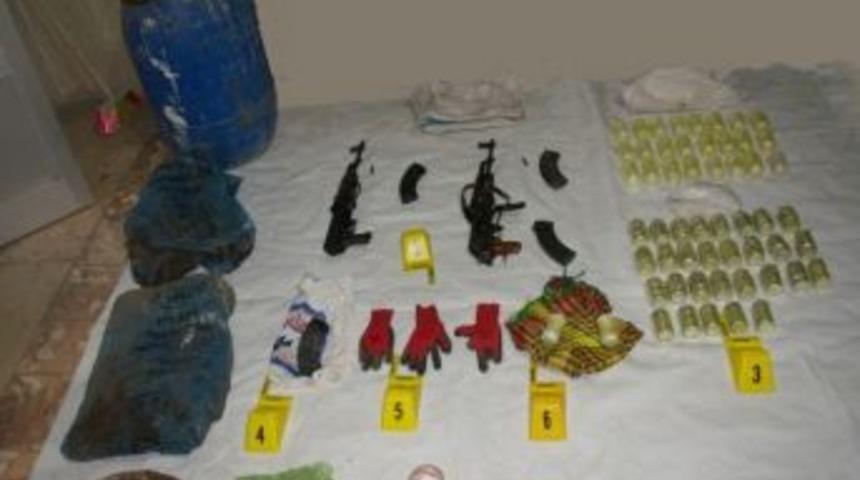 Diyarbakır&rsquo;da Silah Ve M&uuml;himmat Ele Ge&ccedil;irildi