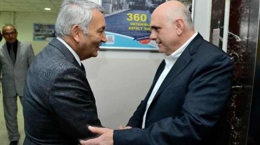 Milletvekili Bilgi&ccedil;, Başkan G&uuml;naydın&rsquo;ı Ziyaret Etti