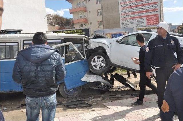 Yozgat’ta Trafik Kazası: 1 Yaralı