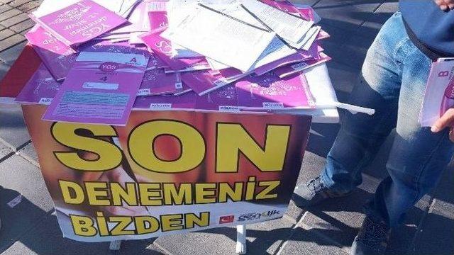 Sp, Gençlere Ygs Denemesi Dağıttı