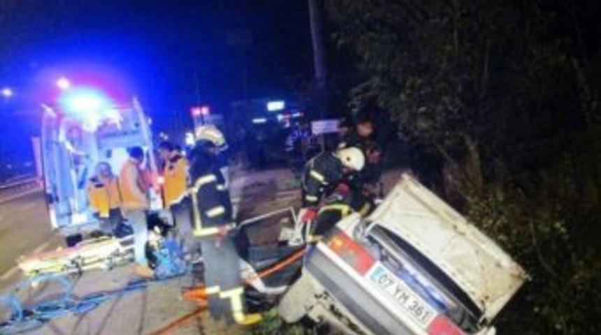 Ordu&rsquo;da Trafik Kazası: 1 &Ouml;l&uuml;, 1 Yaralı