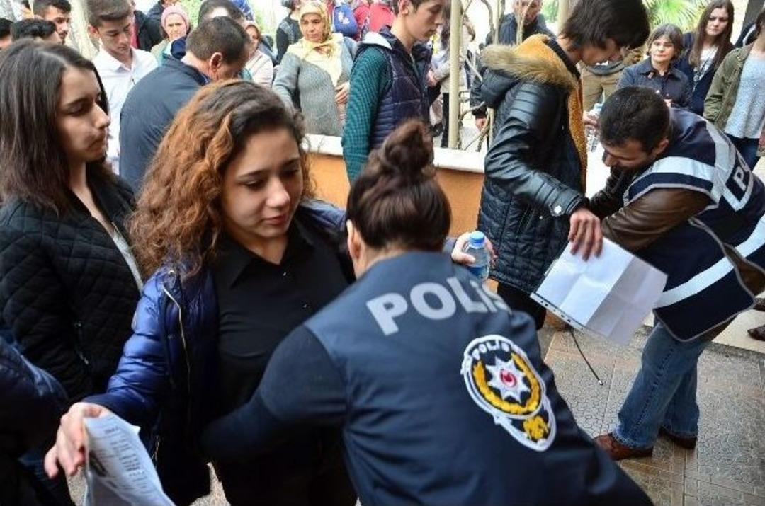 Kırık Ayağı İle Sınava Koştu