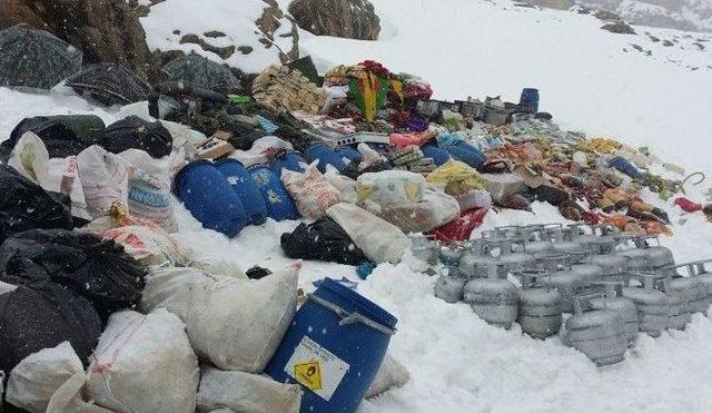 Başkale’de Pkk’ya Ait Sığınak Bulundu