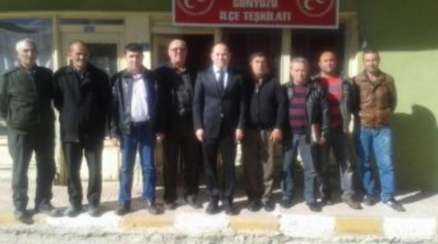 Mhp G&uuml;ny&uuml;z&uuml; İl&ccedil;e Teşkilatı&rsquo;nda N&ouml;bet Değişimi