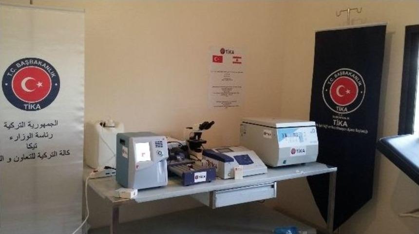 L&uuml;bnan&rsquo;da Kaferbenin Belediyesi Halk Sağlığı Merkezi&rsquo;ne Tıbbi Cihaz Desteği