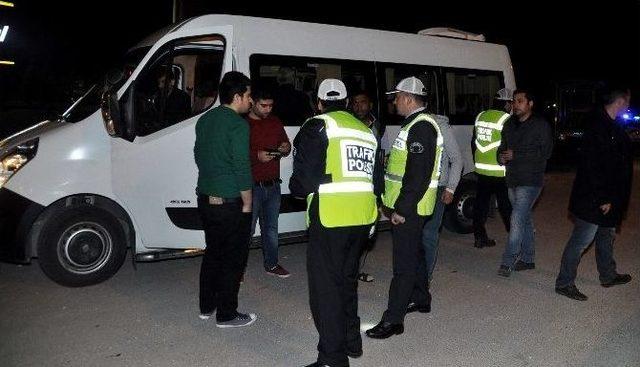 Aksaray’da Polis Karayollarını Ablukaya Aldı