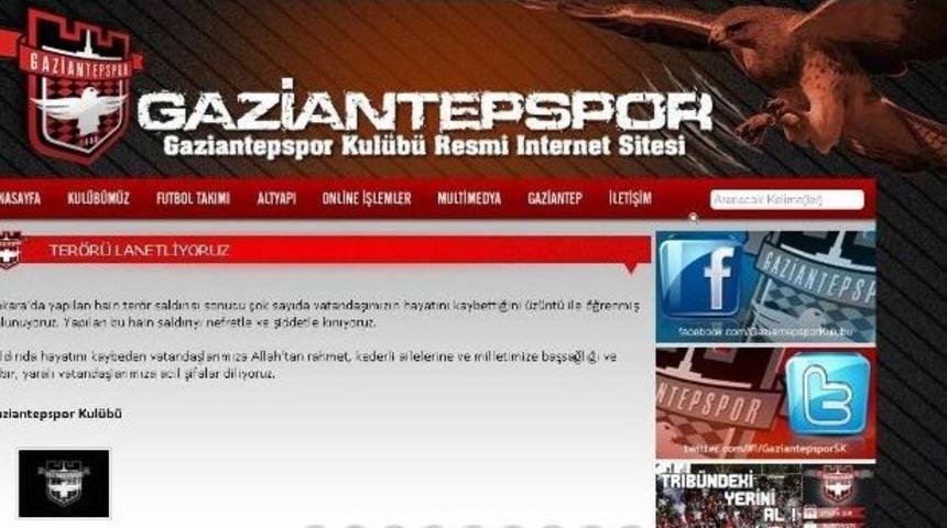 Gaziantepspor’dan Teröre Lanet