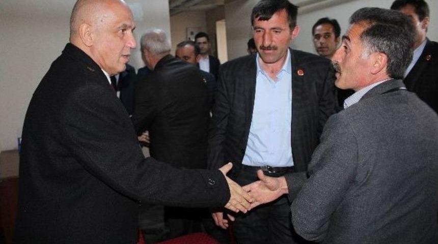 Ilıcalı Muhtarlarla Bir Araya Geldi