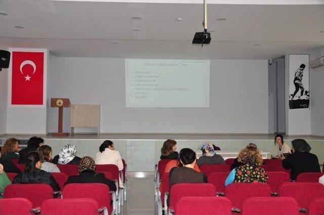 Milaslı Kadınlara Sağlık Semineri