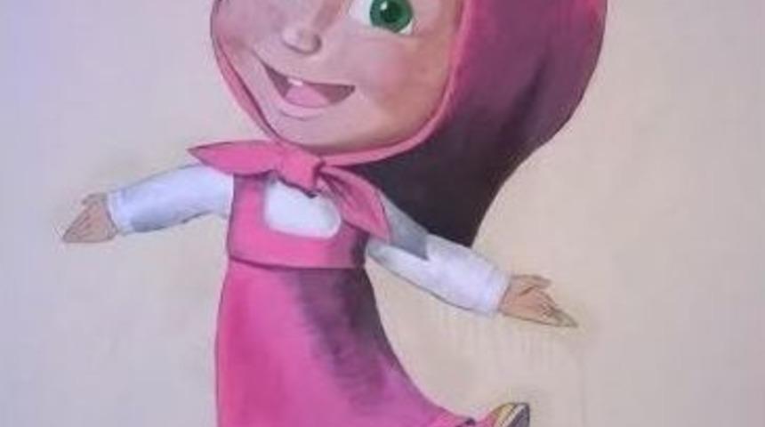 Anne Ve &Ccedil;ocuk Diş Kliniği&rsquo;nin Koridorları, &Ccedil;izgi Film Karakterleri İle Donatıldı