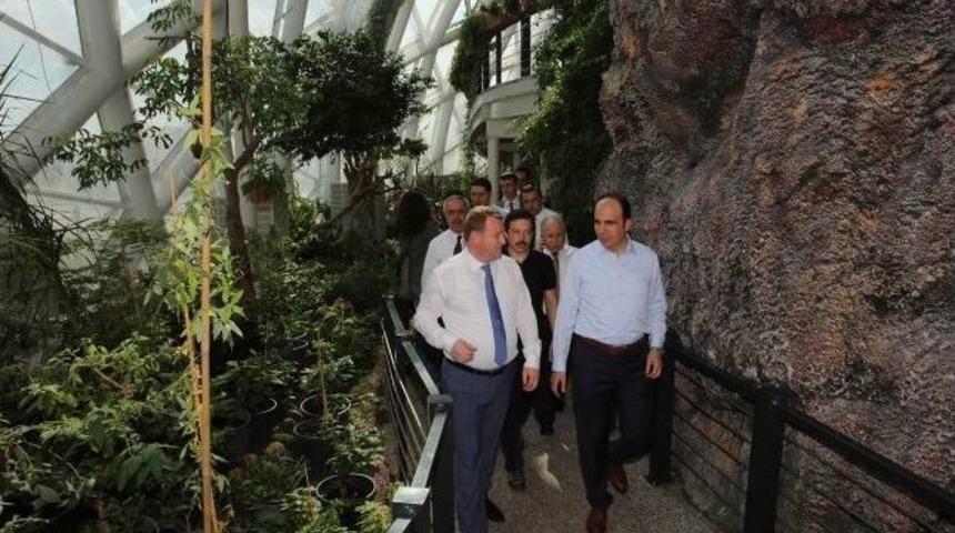 Daniş Ve Yazıcı&rsquo;dan Konya Tropikal Kelebek Bah&ccedil;esi&rsquo;ne Ziyaret