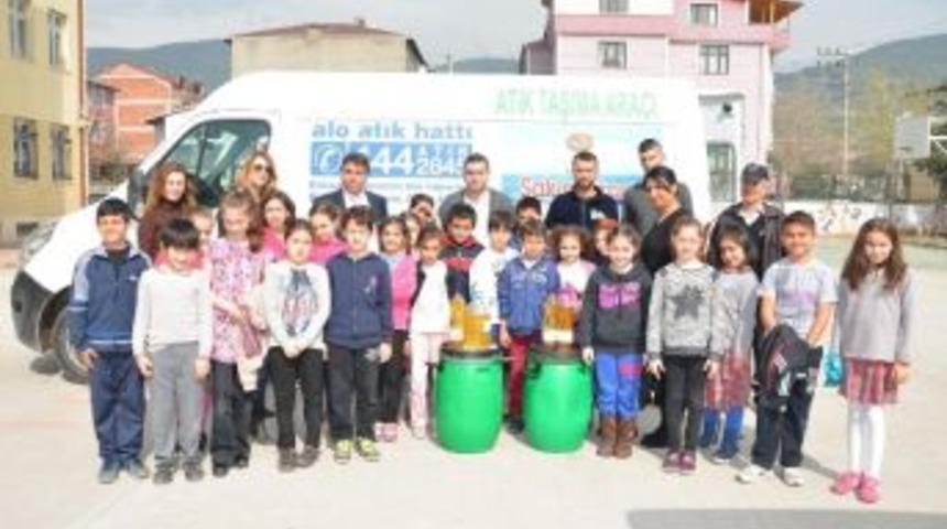 K&ouml;rfez Belediyesi&rsquo;nden &Ccedil;ocuklara Geri D&ouml;n&uuml;ş&uuml;m Eğitimi