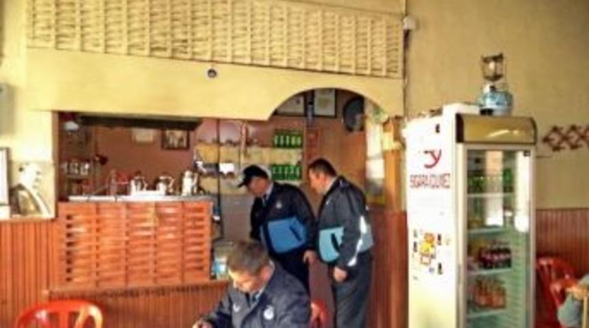 Zabıtadan Kahvehane Denetimi