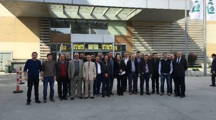 Boz&uuml;y&uuml;k Tso &Uuml;yeleri T&uuml;yap Kapı Pencere Cam Fuarına Katıldı