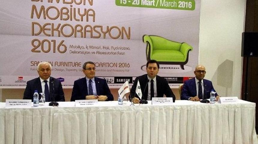 Samsun Mobilya Ve Dekorasyon Fuarı Yarın A&ccedil;ılıyor