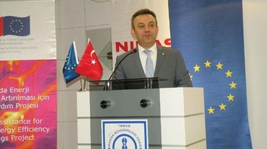 Mmo&rsquo;da &ldquo;binalarda Enerji Verimliliğinin Arttırılması Projesi&rdquo;