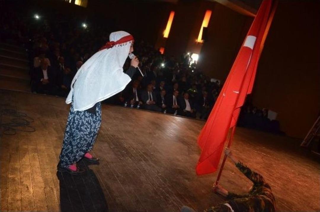 Viranşehir&rsquo;de İstiklal Marşının Kabul&uuml; T&ouml;renle Kutlandı