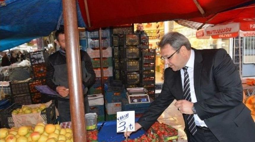 Yunusemre Zabıtası&rsquo;ndan Pazaryeri Denetimi