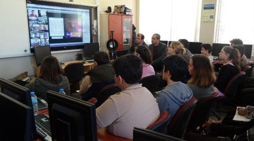 Didimli &Ouml;ğrenciler Nasa İle E-konferans Ger&ccedil;ekleştirdi