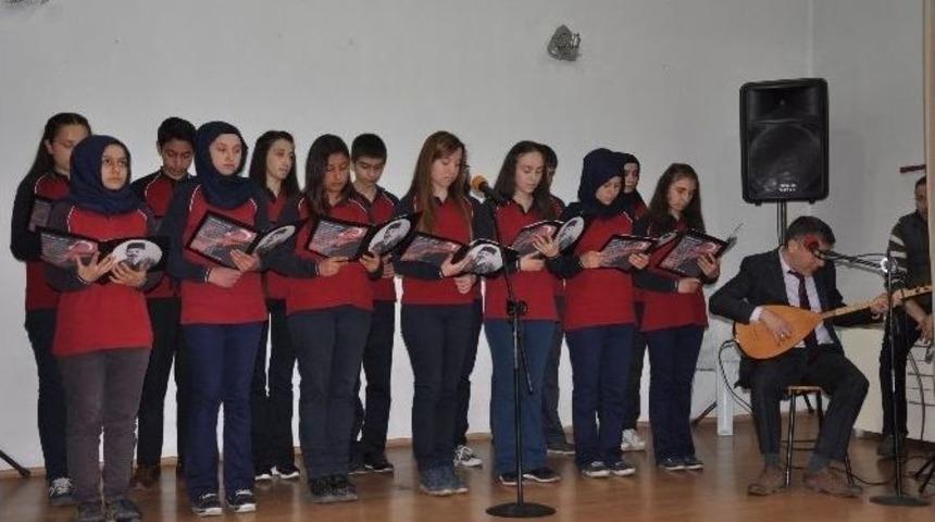 Azdavay&rsquo;da İstiklal Marşının Kabul&uuml; Kutlandı