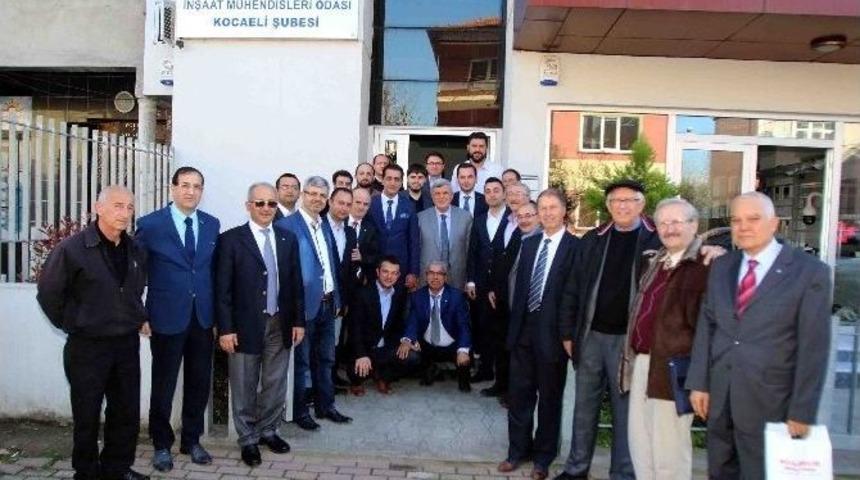 Başkan Karaosmanoğlu, Tmmob Odalarını Ziyaret Etti