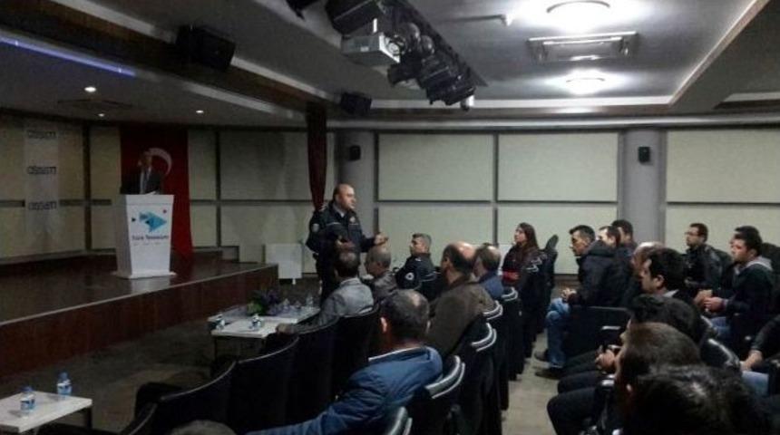 Ter&ouml;r Eylemlerine Karşı Seminer Verildi