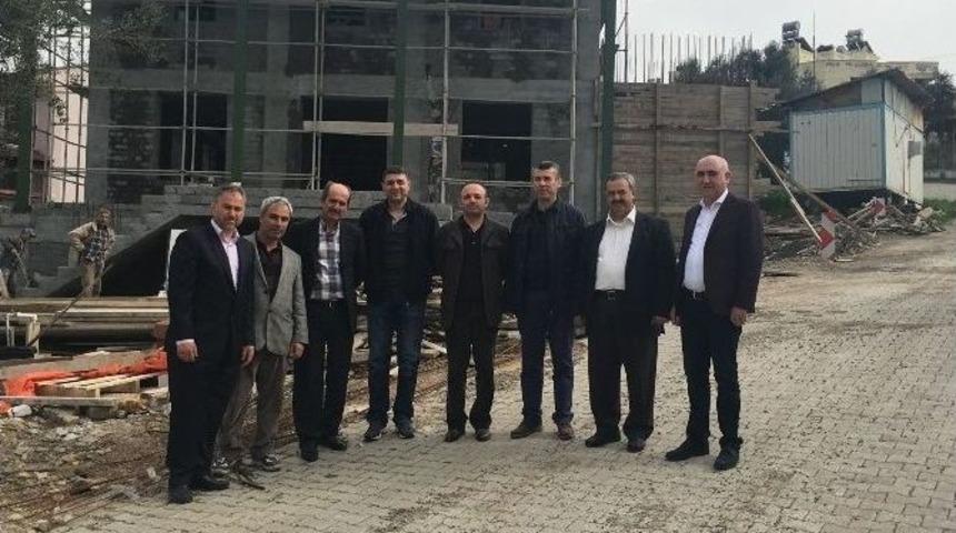 Burhaniye&rsquo;de Başkan Uysal Kaymakamları Ağırladı