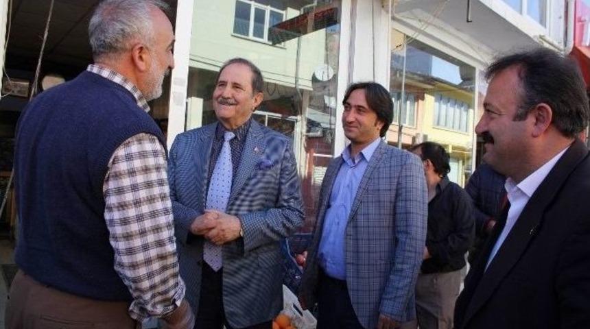 Sesob Başkanı K&ouml;ksal İmranlı Ve Zara&rsquo;yı Ziyaret Etti